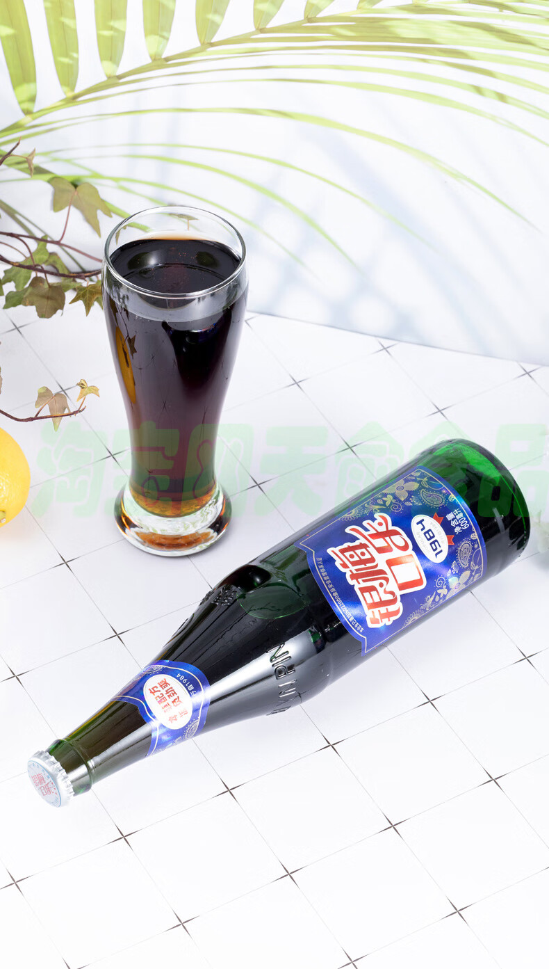 河南特产禹州银梅可乐口乐本草配方碳酸饮料解玻璃瓶装 600ml*2瓶