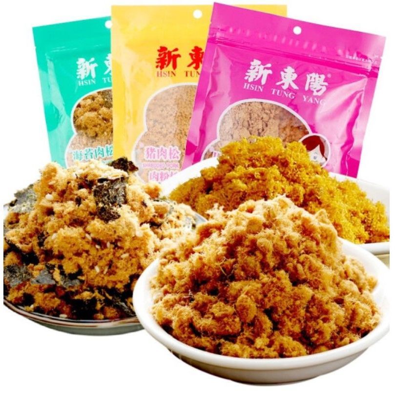 新东阳猪肉松205g新东阳营养猪肉松儿童海苔寿司拌饭肉松肉粉松零食猪