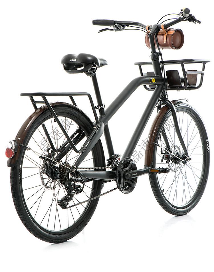 nomad复古自行车城市通勤自行车碟刹铝合金男女复古大人公路车日本