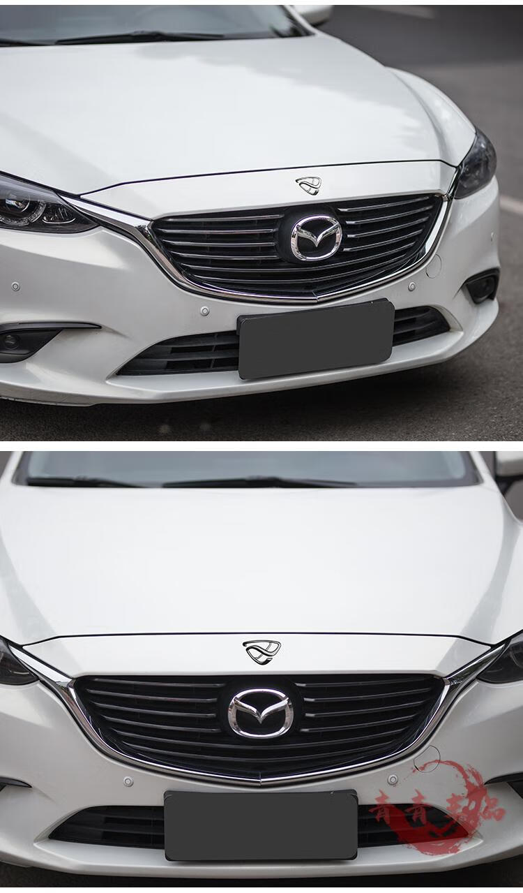 新品马自达cx-4昂克赛拉改装转子标阿特兹cx-5-8转子发动机车头尾车标