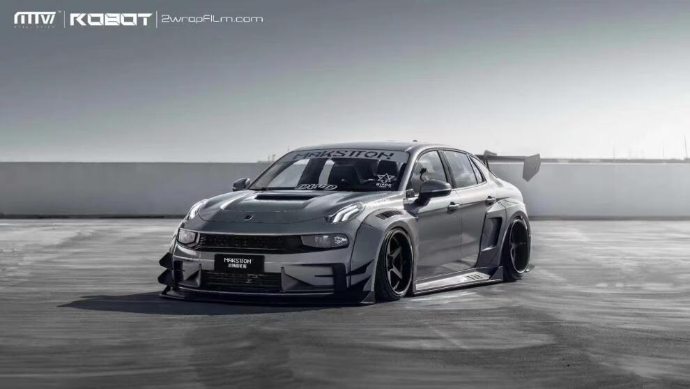 领克03前铲尾翼套件领克03宽体包围前后杠后唇侧裙琦栗 树脂宽体全套