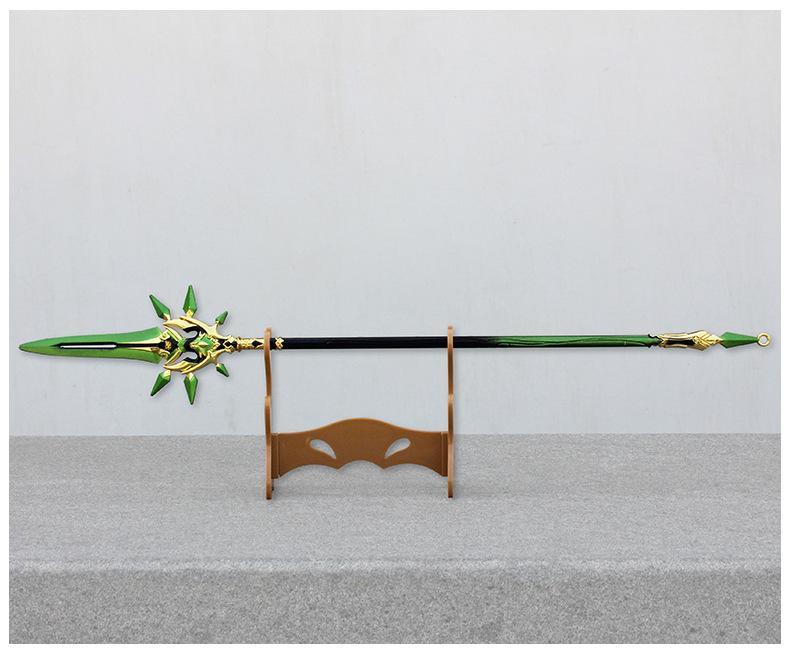 原神武1器游戏周边和璞鸢大号西风长炝枪黑樱枪匣里灭辰狼的末路模型