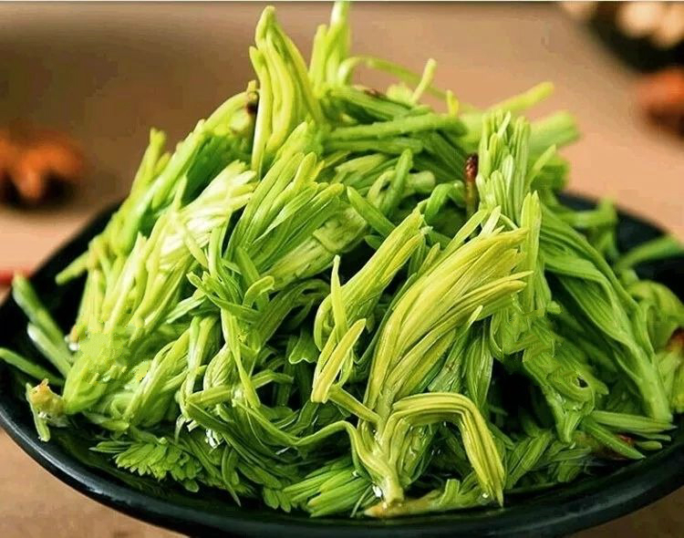 尖酒店饭店餐饮特色菜半成品凉菜素菜食材餐厅私房菜芭蕉花1袋松尖1袋