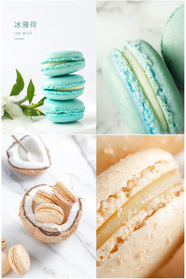 维京熊(weijingxiong)朵娜贝拉法国进口马卡龙甜点法式甜品情人节生日