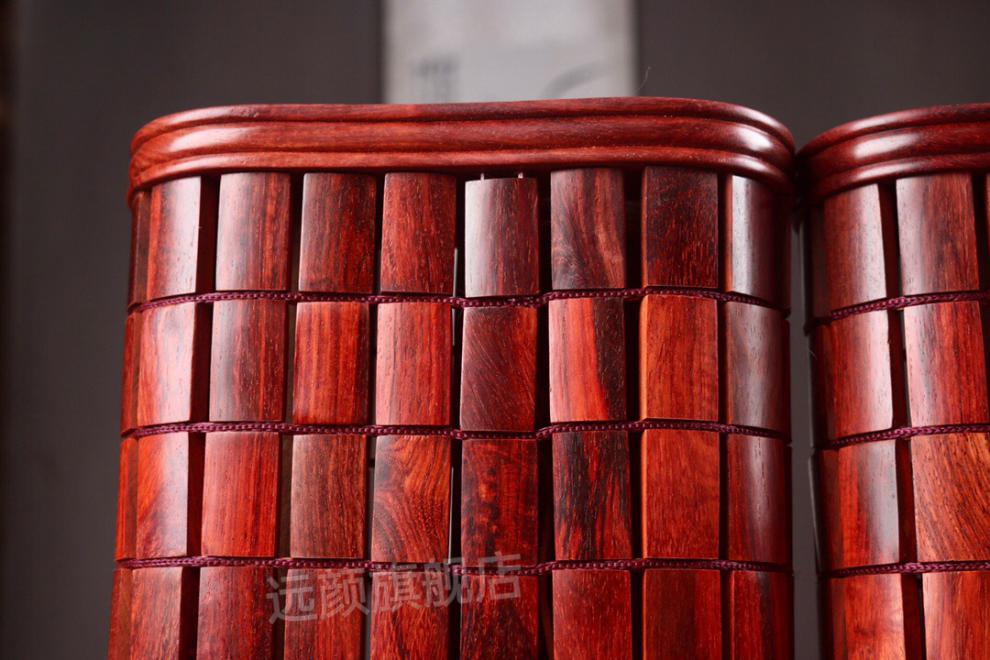 长寿富荣枕头家用护颈夏季清凉枕红木硬枕送长辈单个 枕头单个【图片