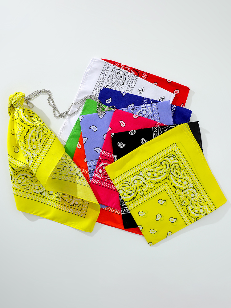 宁儿童街舞方巾韩版帅气少儿男童嘻哈运动头巾女童hiphop爵士舞配 