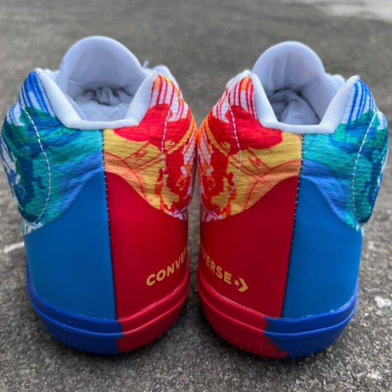 纯原 现货 all star pro bb evo 红蓝鸳鸯低帮透气react缓震篮球鞋戚