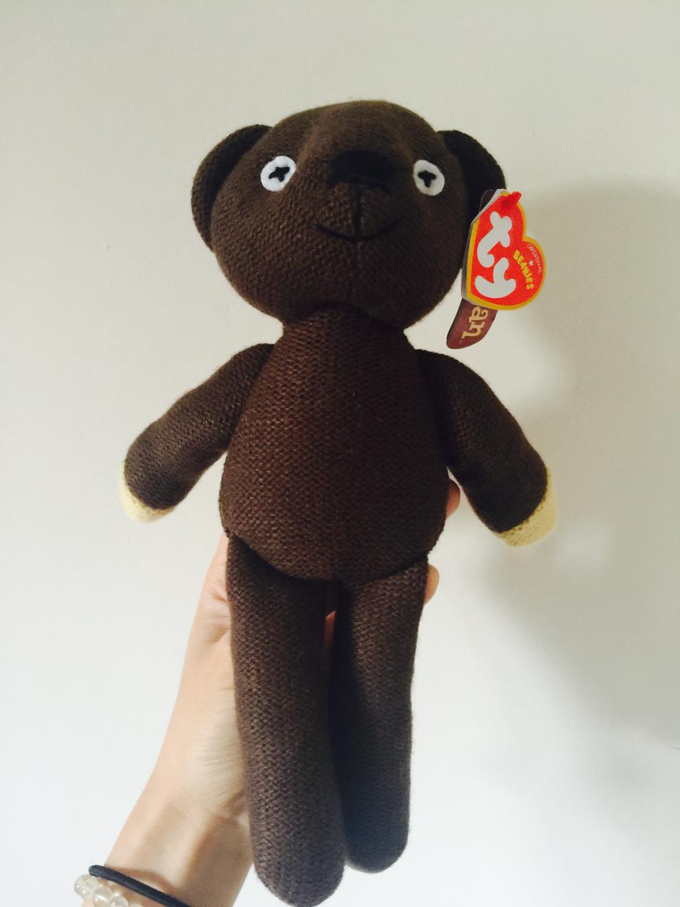 憨豆先生泰迪熊 mrbeanteddybear憨豆先生泰迪熊公仔布偶玩具周九良款