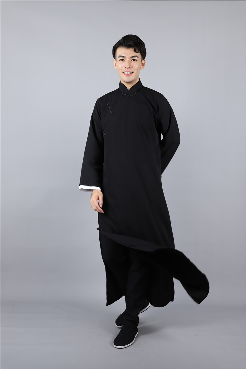 德云社大褂相声服中式长袍马褂郭德纲相声演出服长衫长袍张云雷舞台