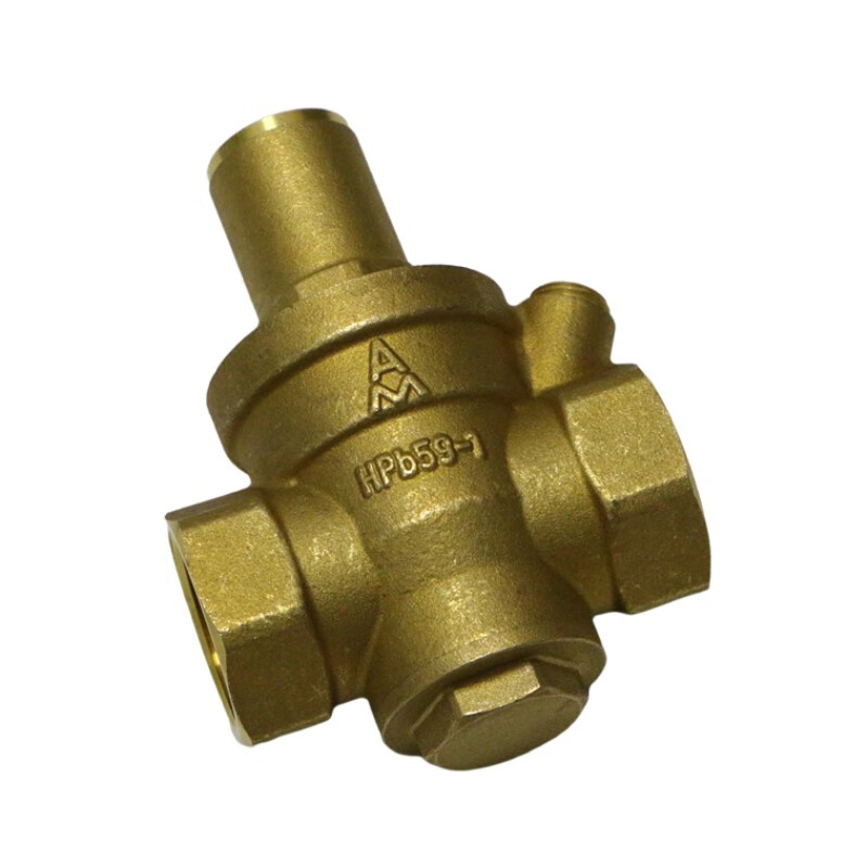 菲文特 阀业埃美柯减压阀752黄铜加厚内螺纹管道降压防爆管横式自来水