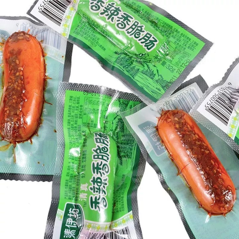 香辣香脆肠 32g*支 清真食品 香肠 清真烤肠 脆脆