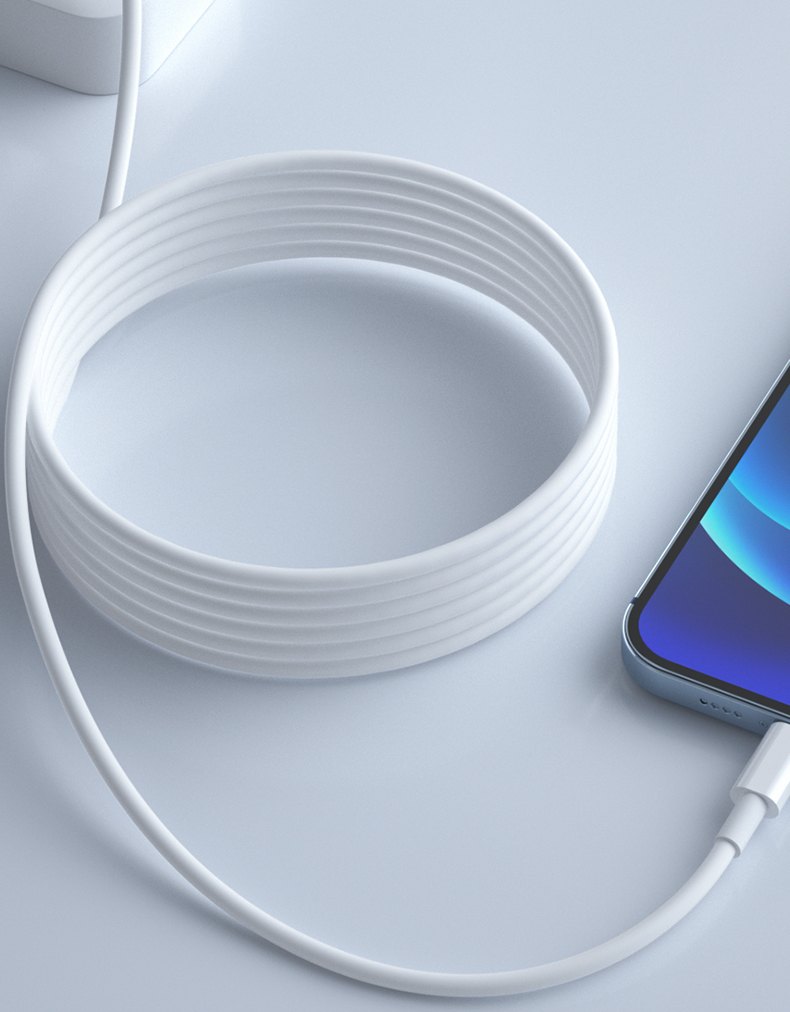 适用于apple苹果iphone13苹果12pro快充数据线加长充电器线手机7plus