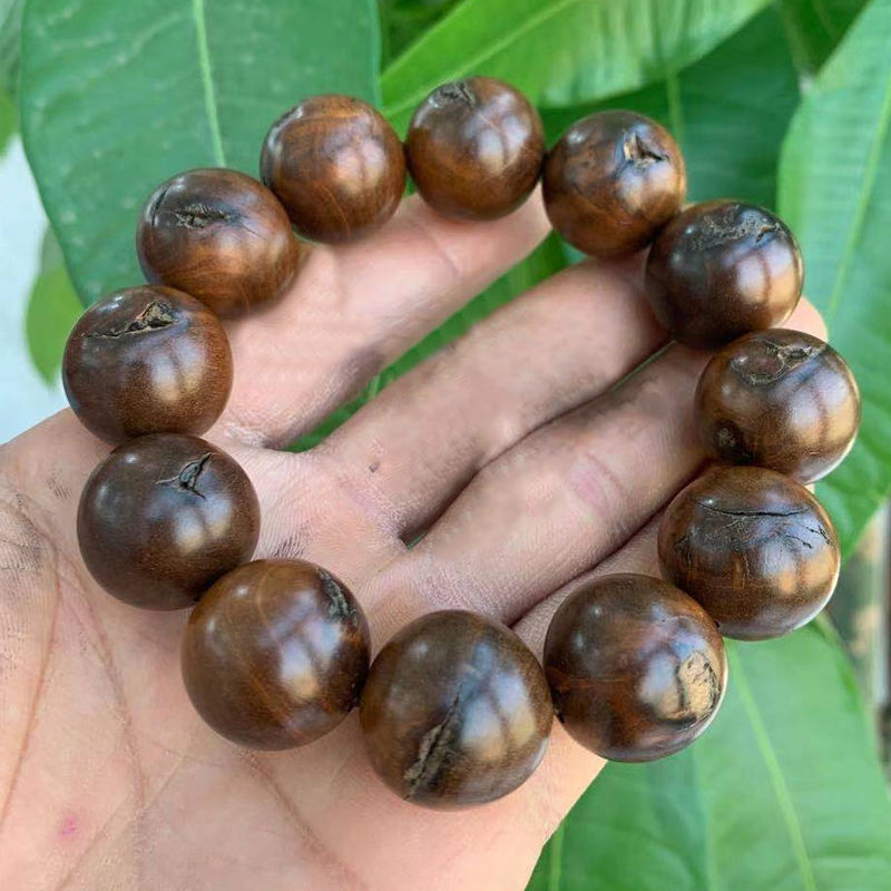 0手串念珠男女手链转运珠子手玩定制款 雷击枣木1.