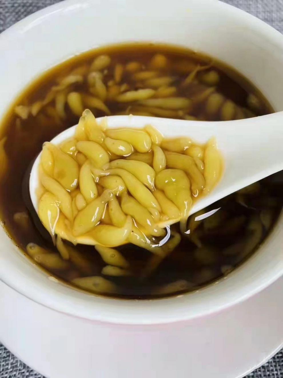 广西灵山特产食用槐花粉凉粉半成品凉虾速食黄槐花粉虫蛆专用米粉槐花