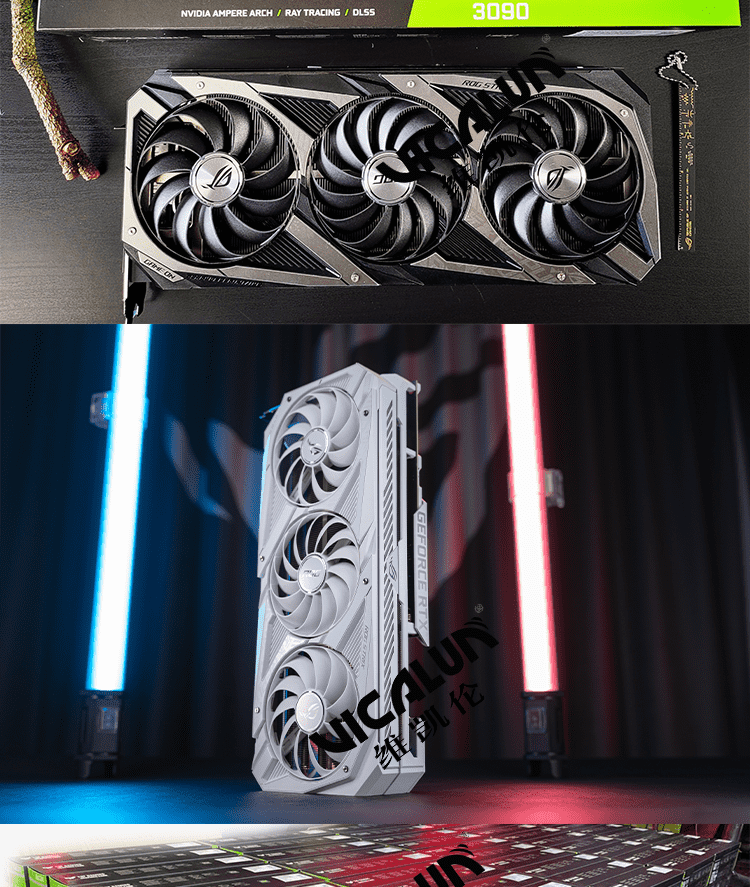 rog败家之眼游戏显卡玩家国度3080ti猛禽3050 3060 3070ti 台式电脑大