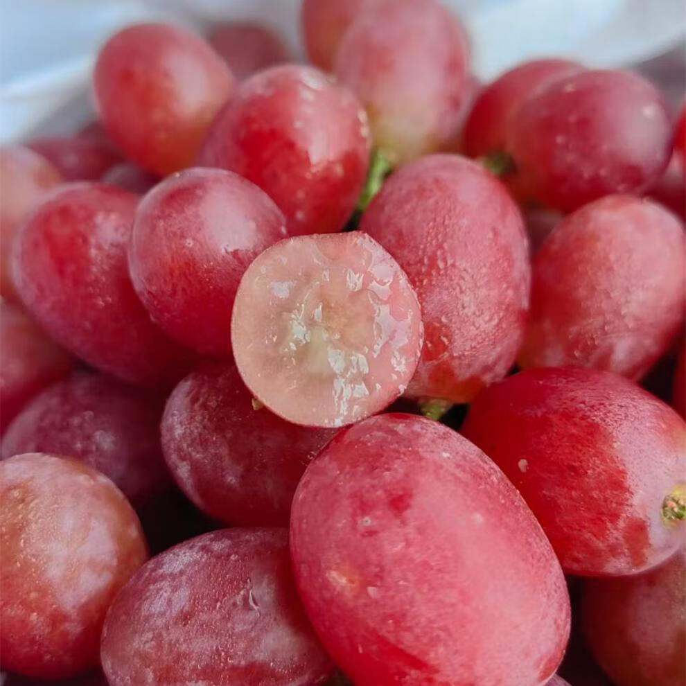 花客悦 【顺丰】西昌克伦生提子小红提新鲜无籽脆甜硬度高礼盒 4斤