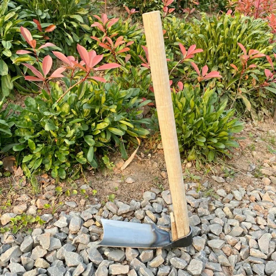 小锄头家用园艺工具种花木柄小锄头种菜锄头挖土小锄头除草农具 花园