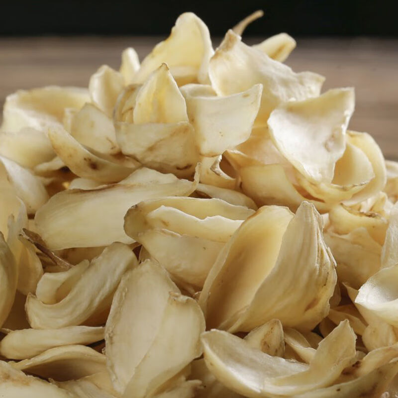 原色无硫农家食用非搭配鲜白莲子羹湖南特产 百合干 250g【图片 价格