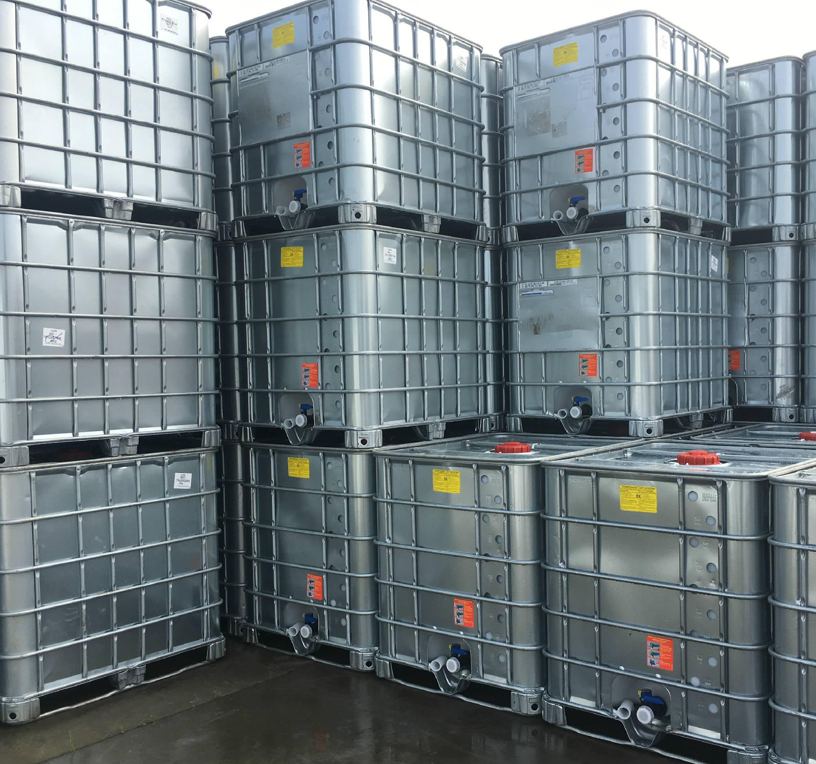 抗撞击防扎1000l吨桶防爆化工桶大容量四方柴派晖 全新1000升蓝色