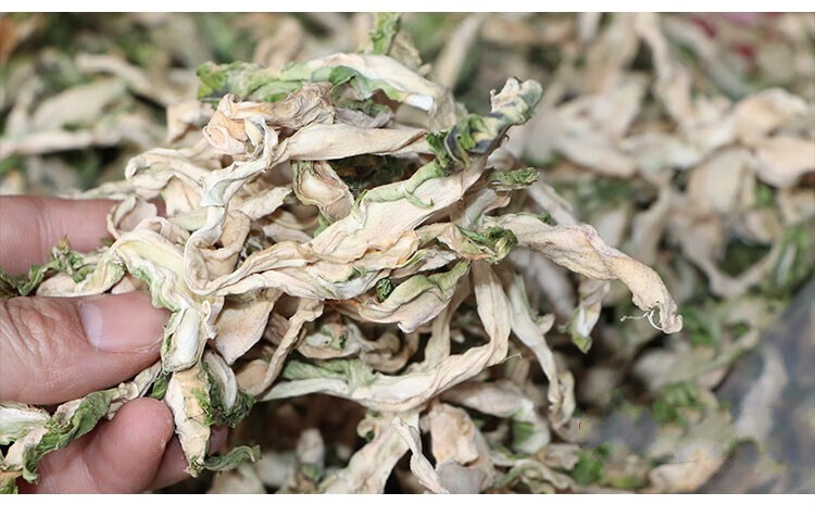 四川特产日晒脱水蔬菜干货类 干儿菜节节菜青菜片儿菜干500克 500克