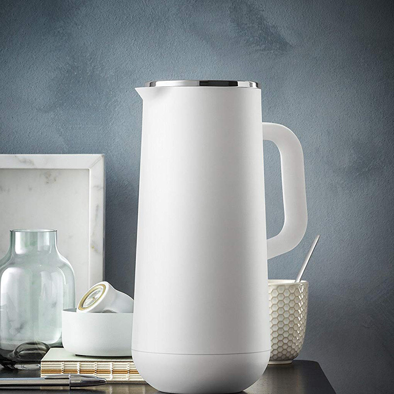 福腾宝(wmf)保温壶家用热水瓶开水壶暖壶 impulse 棕色 按压开盖 矮款