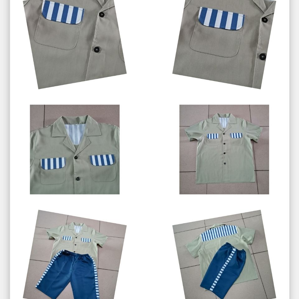 dicify新品囚犯衣男监狱囚犯牢衣劳改犯死刑犯犯人拍电影道具衣服表演