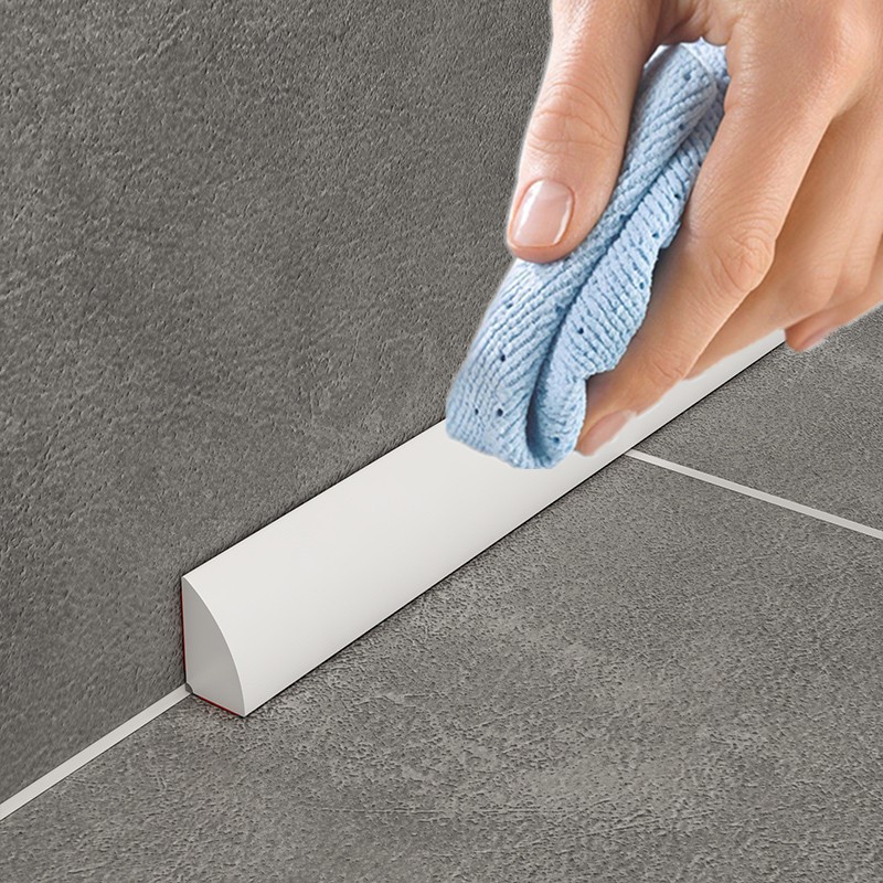 挡水石台面 浴室柜缝隙填补条橱柜石英石台面挡水条墙角封边条厨房