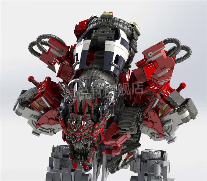 ds大力神 devil saviour ds-05 土石流 铲土车建造派破坏者大力神 ds