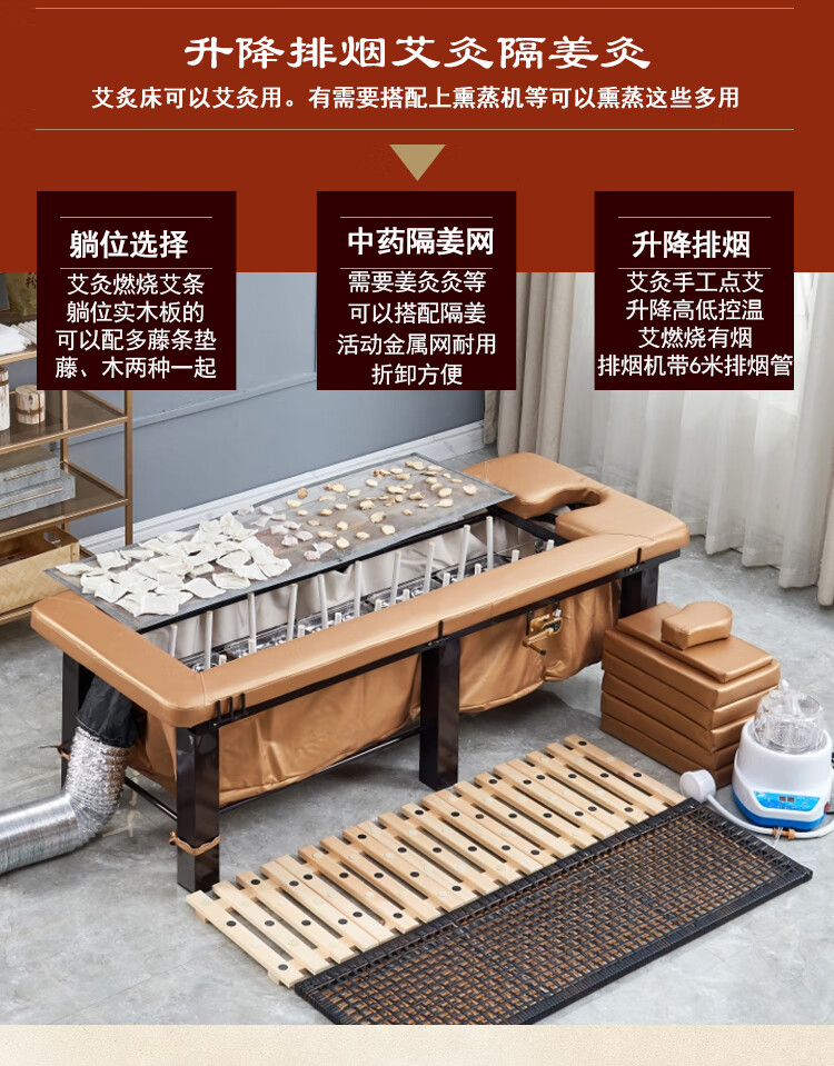 铺灸加热仓中药铺灸仓熏蒸床全身理疗家用桑拿加热仓养生床发汗太空仓