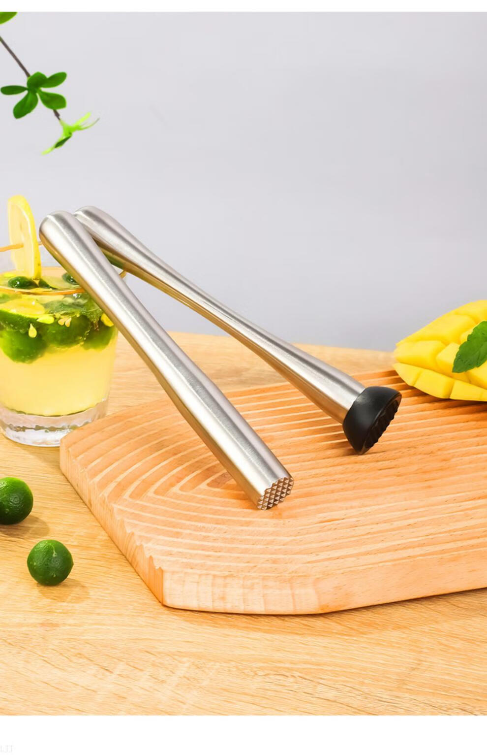 雪克杯捣冰棒捣汁棒捣碎棒手打柠檬茶工具暴打碎冰棒冰锤雪克杯水果