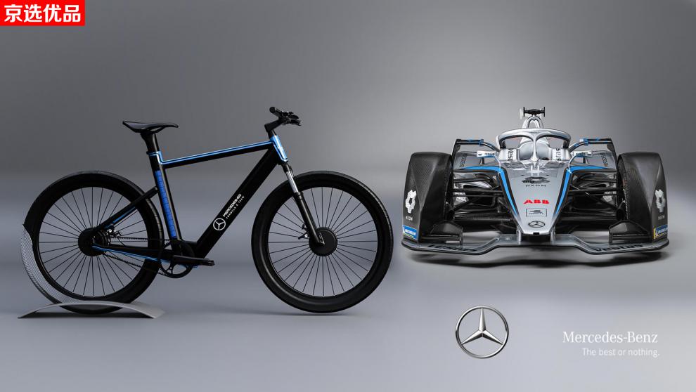 枪蟹jd优选奔驰自行车电动德国进口benz车限量版silberpfeile银箭枪蟹