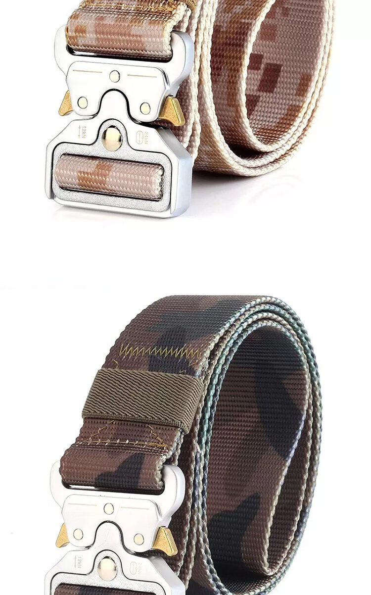 户外特战战术腰带战术腰带男户外特种军兵多功能裤带青年帆布皮带陆战