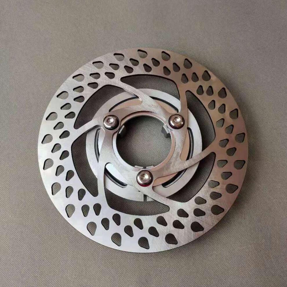 适用于电动车鼓刹改碟刹转换器通用型110碟刹环220大碟小龟战速电摩