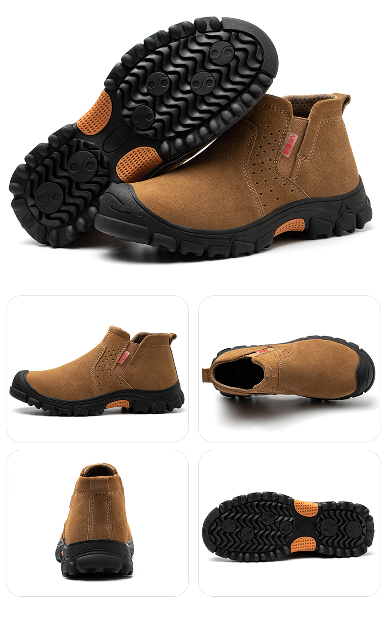 大批量定制价格可议日本韩国工程劳保鞋工作安全功能工地鞋男四季款