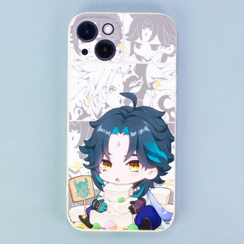鹿纯(luchun)凌彩创艺iphone苹果手机壳13promax二次元12原神魈11防摔