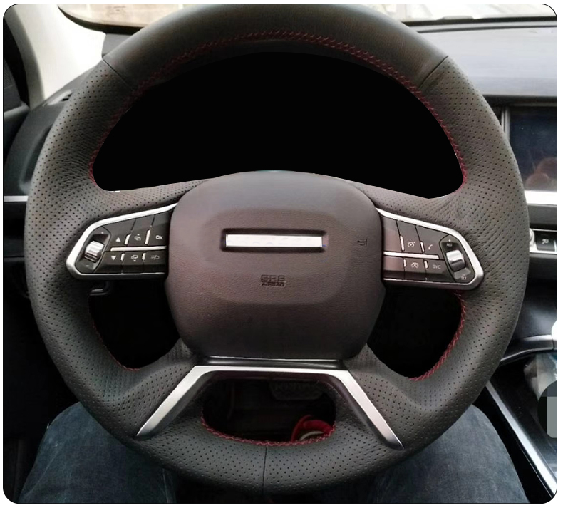 京选好货用于长城哈弗mhf12s34567x89三代大狗赤兔初恋真方向盘把套手