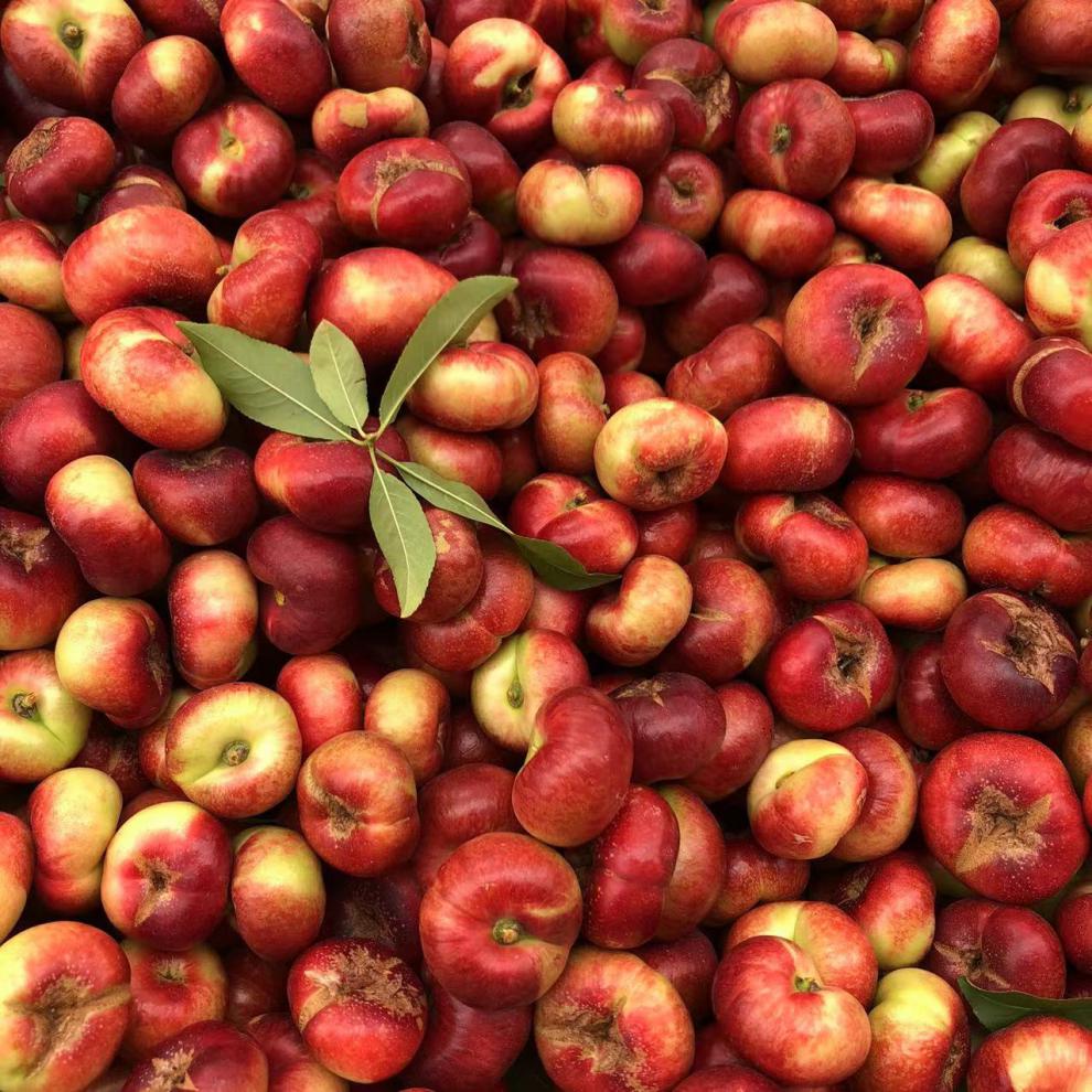 (现货速发/虽小/但很甜)山东纽扣蟠桃油蟠桃 软硬两吃 新鲜应季水果