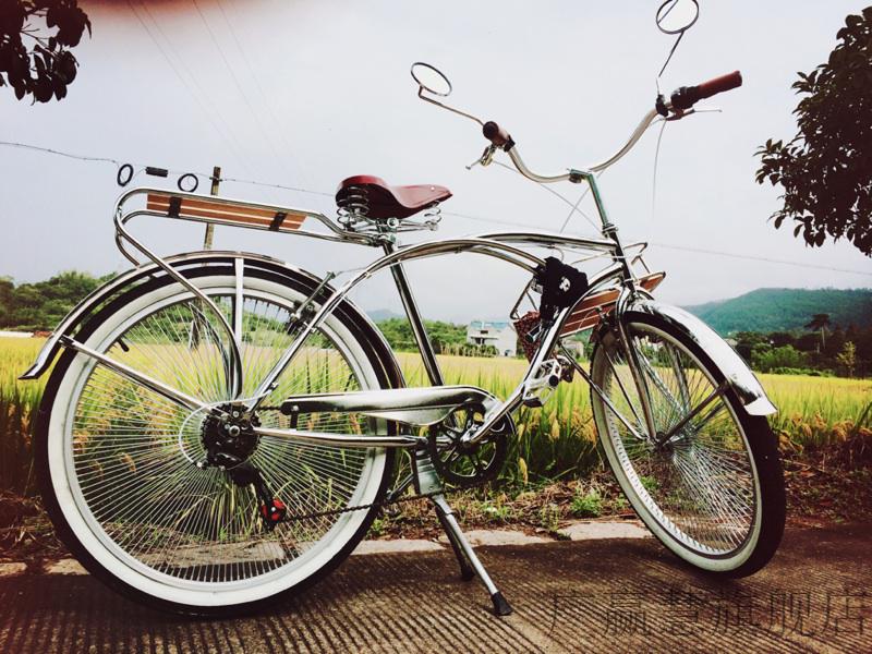 奥凯复古自行车普利司通自行车原装26寸24寸男式变速复古自行车日本