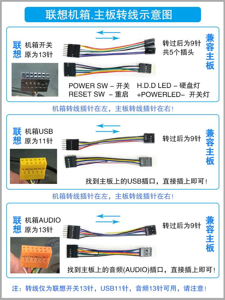 usb音频线接法图解图片