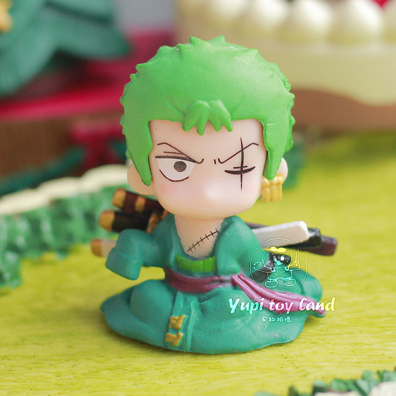 q版大头海贼王手办公仔 动漫周边海贼王盲盒公仔玩偶q版索隆路飞模型