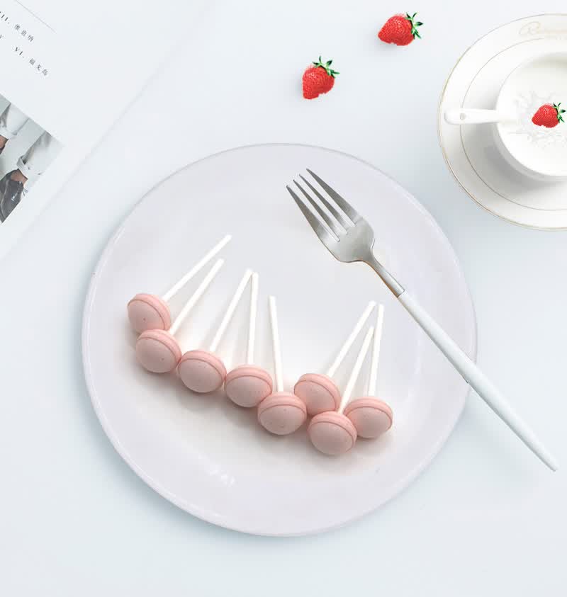 欧伽老酸奶棒棒糖流口水牛浓奶味草莓味儿童小孩宝宝零食奶糖糖果2