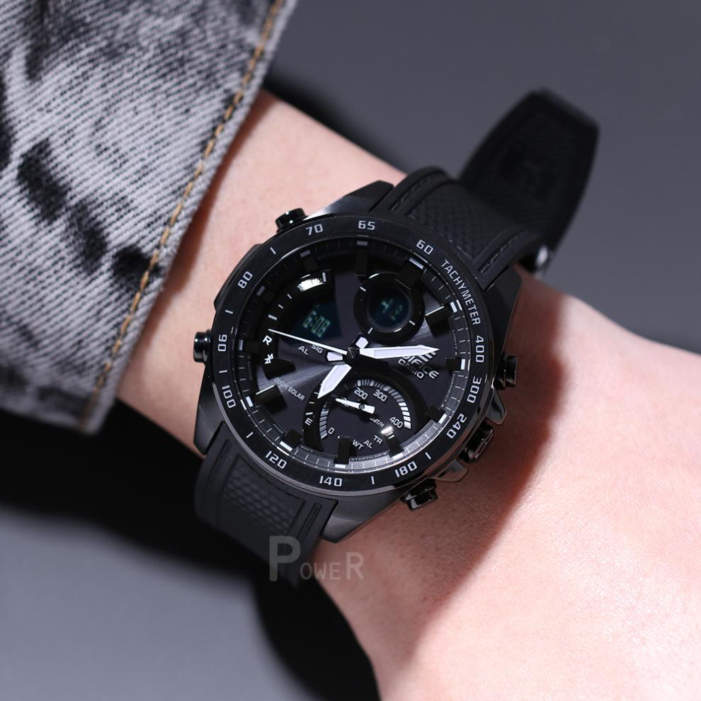 卡西欧(casio)手表男edifice农家橡树八角时尚蓝牙表ecb ecb-900db-1b