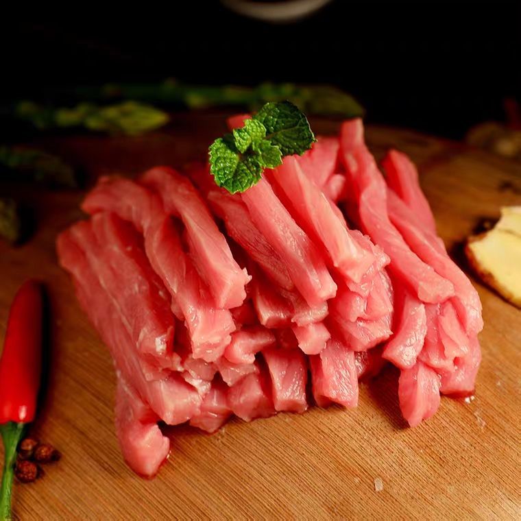 龙肉6-10斤原切小米龙肉黄瓜条新鲜嫩生牛肉健身瘦