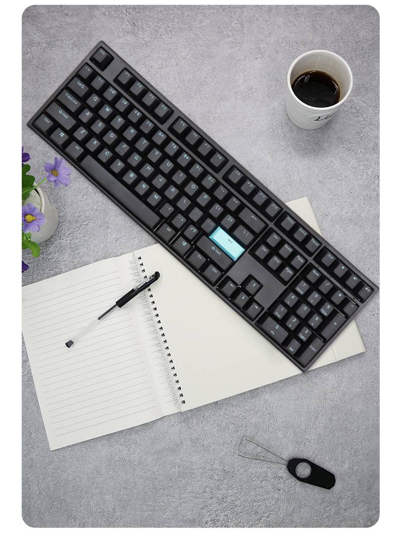 【好货精选】ducky吉利鸭魔力鸭mac红轴机械键盘电竞专用87 108键