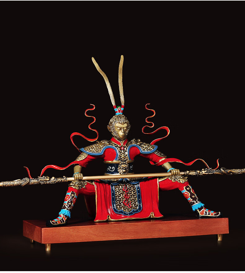 京选好货齐天大圣孙悟空摆件斗战胜佛中式客厅家居办公桌面装饰工艺品