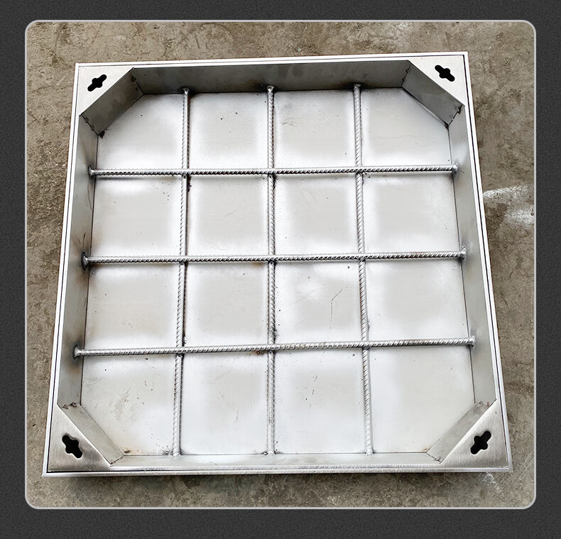 雨水篦子隐形井盖201方形装饰下水道污水盖板窨井下沉式雨水篦子 201