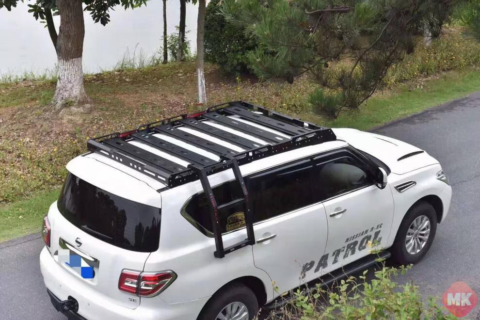 丰田普拉多霸道车顶行李架行李框 适用车载日产途乐兰德酷路泽陆巡