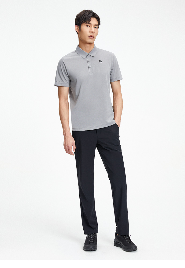 kolon sport/可隆polo衫 男子户外速干吸湿无缝热压短袖 lhpt1an247