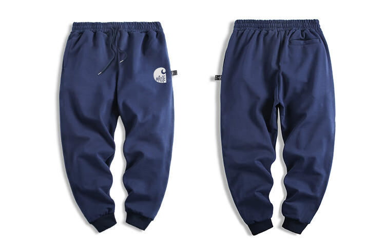 mane潮牌春秋季运动宽松长裤子男休闲卫裤潮流百搭束脚休闲小脚裤