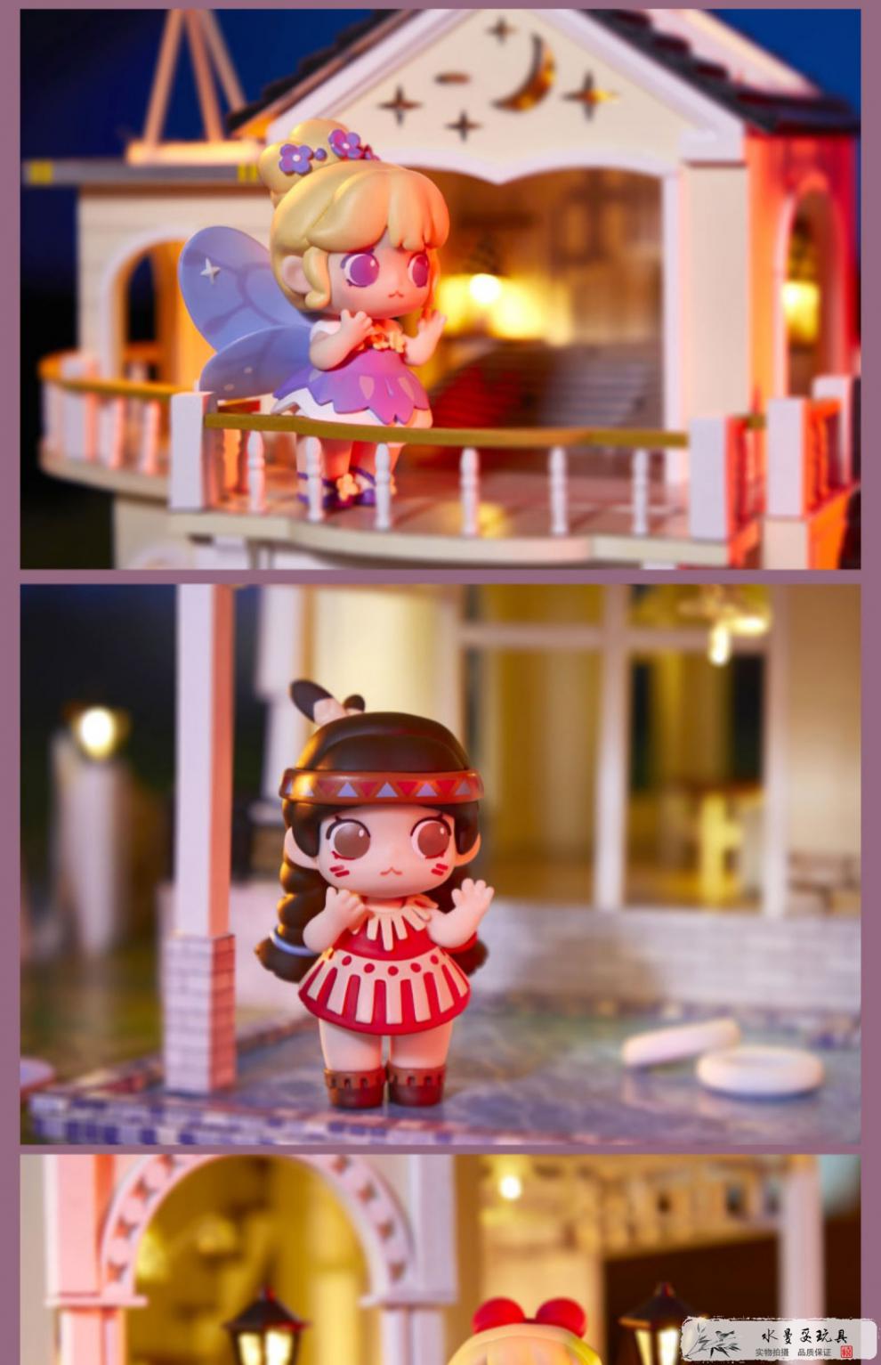 假日派对系列游戏动漫周边可爱公仔礼物 拆盒未拆袋-克莱尔【含卡片】